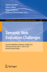 Proceedings of ESWC 2015 challenges, front page